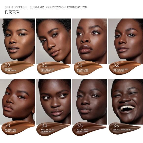 Pat McGrath Labs Skin Fetish Sublime Perfection Foundation Deep 32 35mL Sealed - Picture 6 of 12